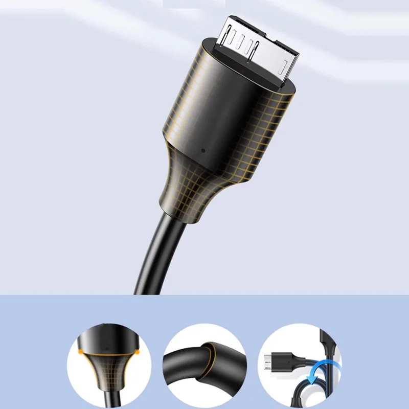 USB 3.0 Micro B Cable 30cm/50cm 5 USB 3.0 Micro B Cable 30cm/50cm - Image 5