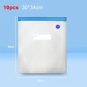 Reusable Food Vacuum Sealer Bags Set of 10/30 19 Se8fe6cdbc7ea48d6b295f70fa14e42f5B