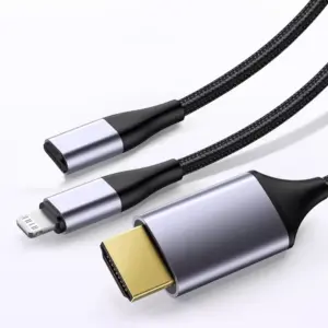 Lightning to HDMI Adapter for iPhone 12-14 13 Se909f48874d640798a2b58e11a24375do