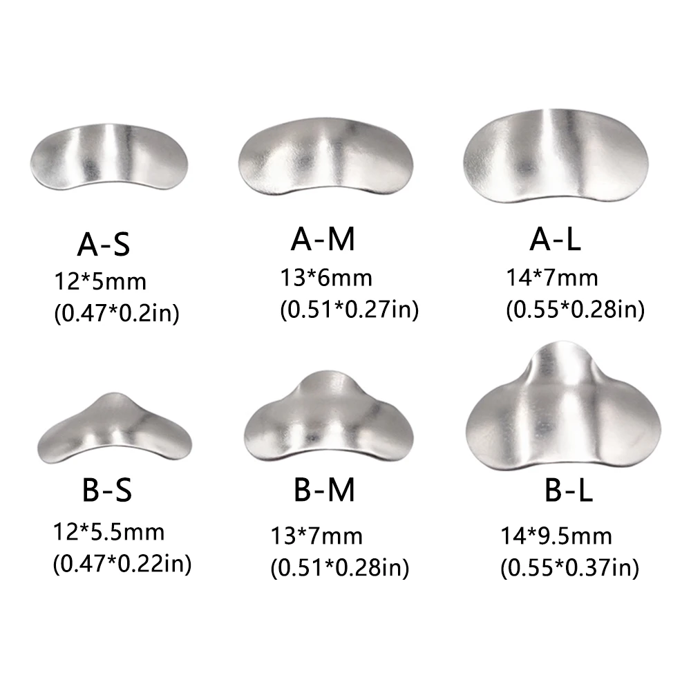 Stainless Steel Dental Matrices Set of 100 6 Stainless Steel Dental Matrices Set of 100 - Image 6