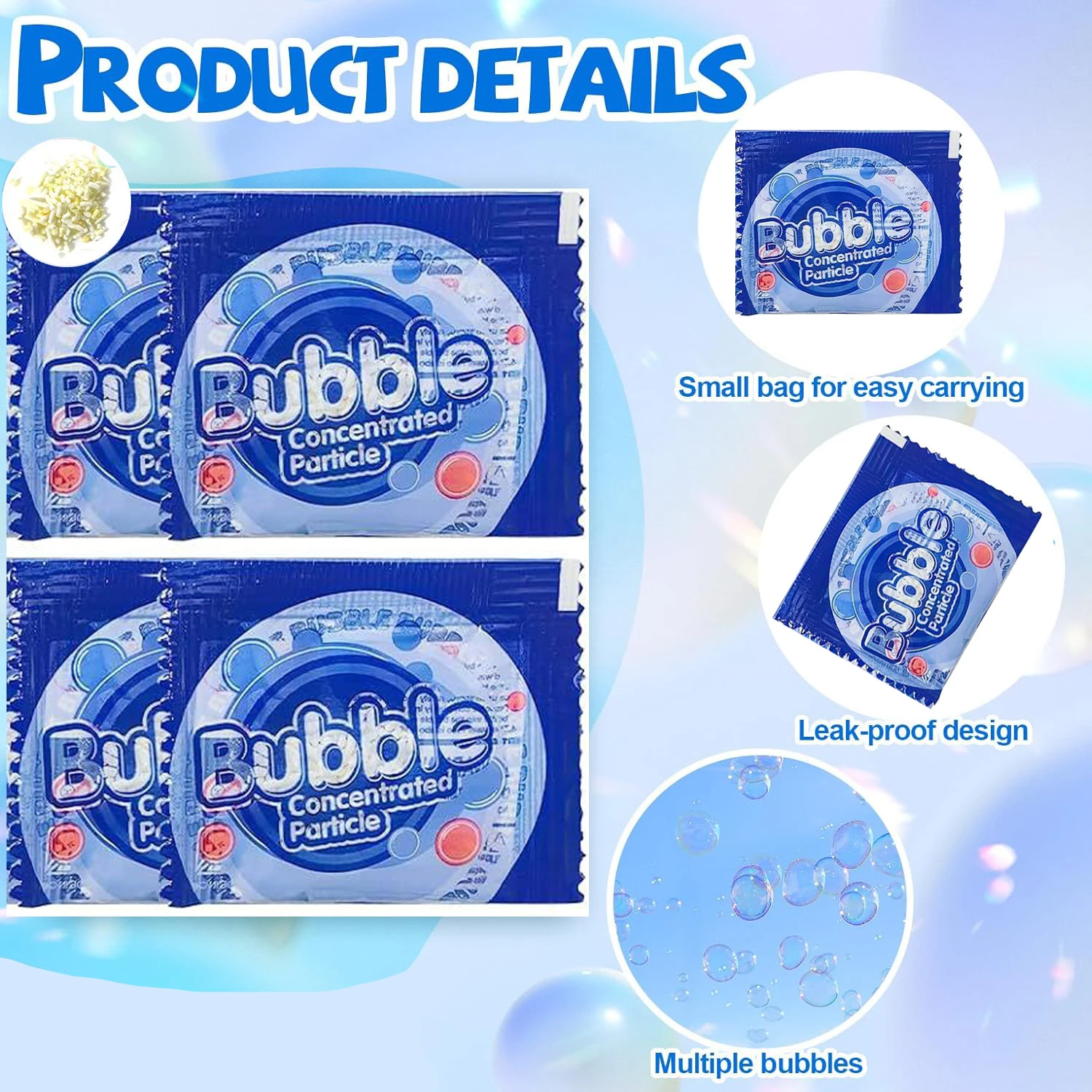 Bubble Solution Refill Set with 20 or 40 Packs 5 Bubble Solution Refill Set with 20 or 40 Packs - Image 5