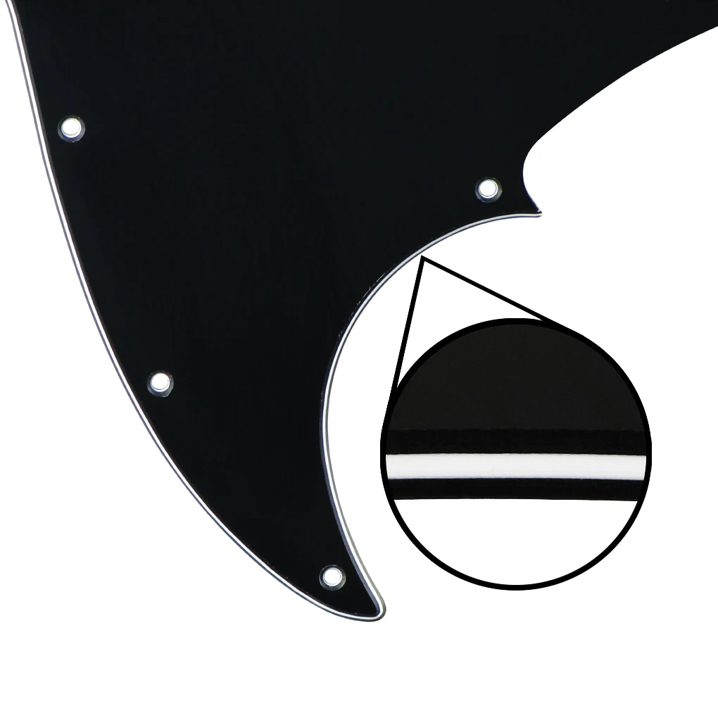 Black JB Bass Pickguard for Fender-Style Guitars 6 Black JB Bass Pickguard for Fender-Style Guitars - Image 6
