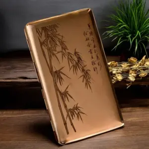 Elegant Purple Copper Cigarette Case 12 Se9f3639513b64bc3833218096531e7eew