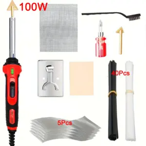 100W Plastic Welding Kit for Repairs 17 Se9fc9765bccb4aa4bf6871942052f246X
