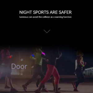 Vibrant LED Luminous Safety Bracelet 12 Sea0840410156466b8536232fa394e125X