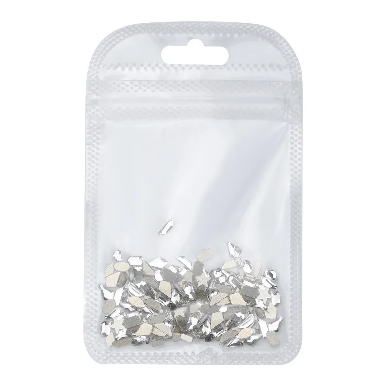 White Glass Rhinestone Set for Nail Art 6 White Glass Rhinestone Set for Nail Art - Image 6