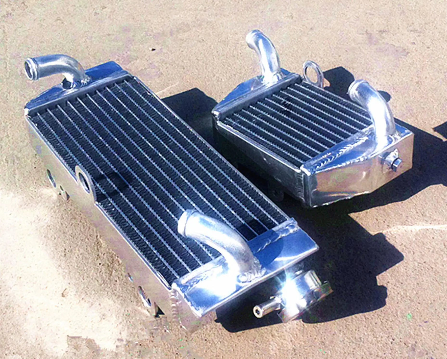 KTM 85 SX & 105 SX Aluminum Radiator Pair 6 KTM 85 SX & 105 SX Aluminum Radiator Pair - Image 6