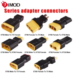 RC Connector Adapters Set for High-Current Applications