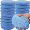 Bright Blue Microfiber Car Detailing Sponge (5-inch)