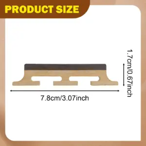Wooden Banjo Bridge for 5-String Banjo 10 Seab66f0f635a41758c41213f9f80dea58