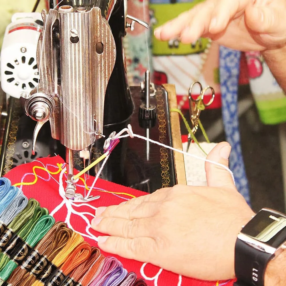 Vibrant Gradient Cross Stitch Thread Set 6 Vibrant Gradient Cross Stitch Thread Set - Image 6