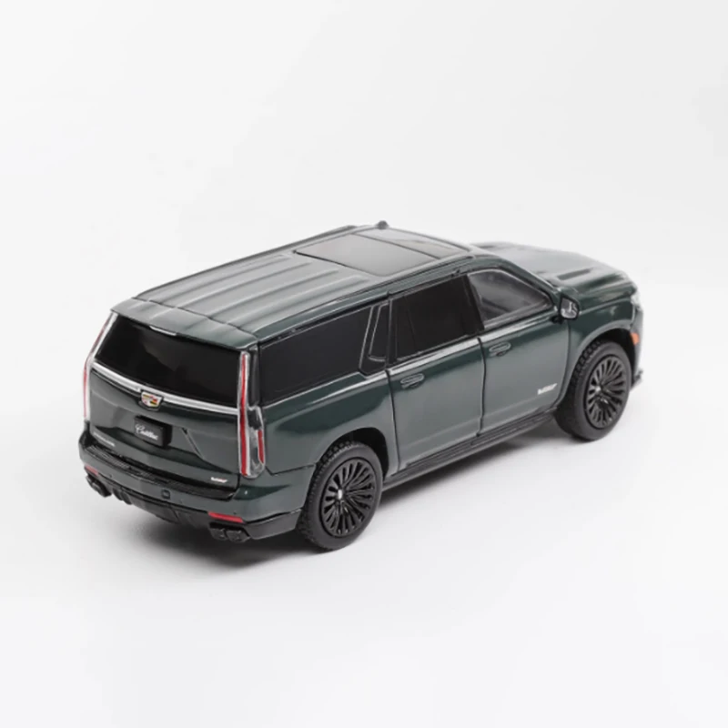 Red Cadillac Escalade ESV 1/64 Diecast Model 6 Red Cadillac Escalade ESV 1/64 Diecast Model - Image 6