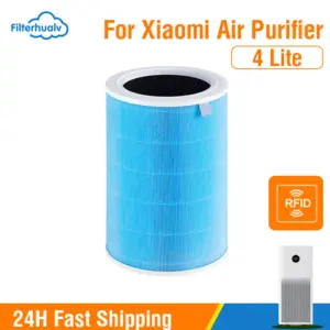 Blue HEPA & Activated Carbon Filter for Xiaomi Air Purifier 4 Lite 13 Sebf8e9a3c4c3499daec0cdf01016187br