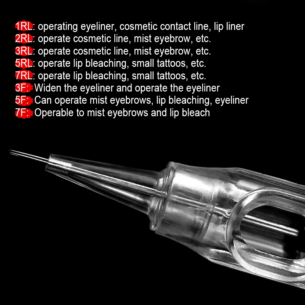 Sterile 316 Stainless Steel Tattoo Cartridge Needles 5 Sterile 316 Stainless Steel Tattoo Cartridge Needles - Image 5