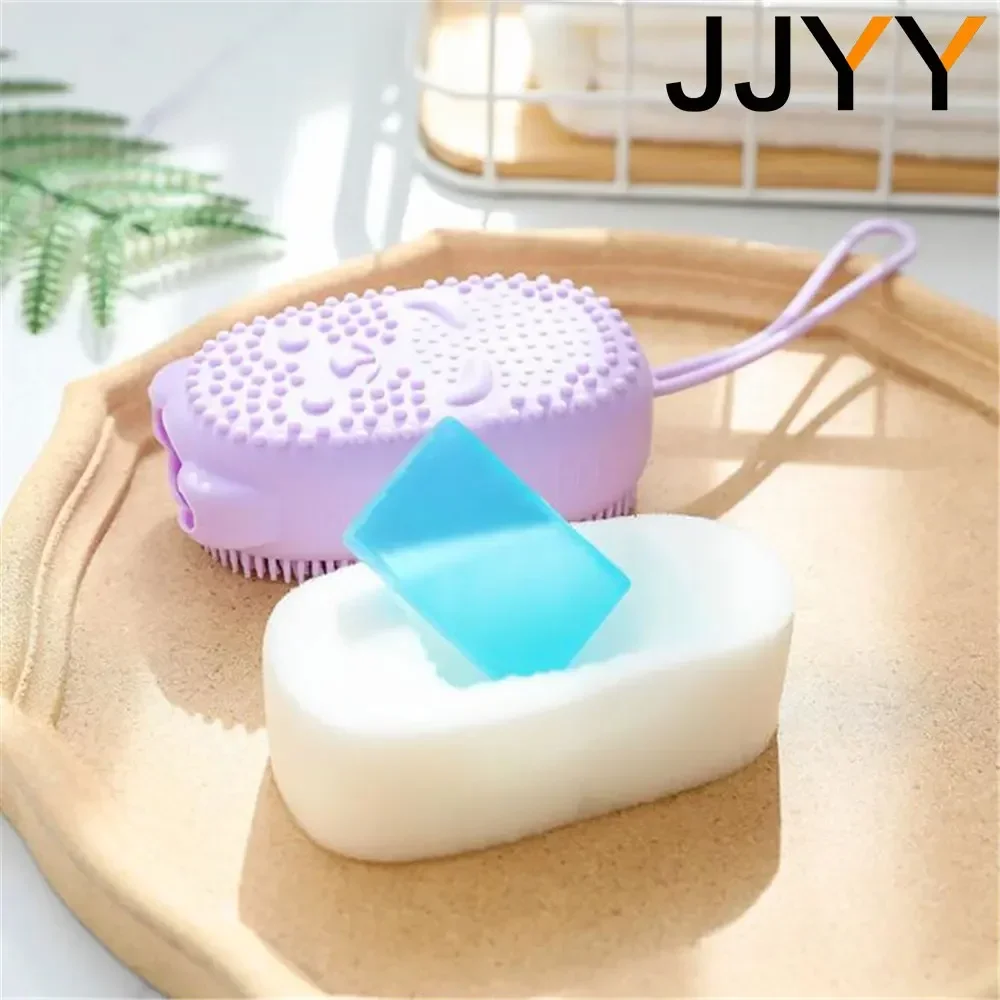 Silicone Body Scrub Brush with Gel Dispenser 4 Silicone Body Scrub Brush with Gel Dispenser - Image 4