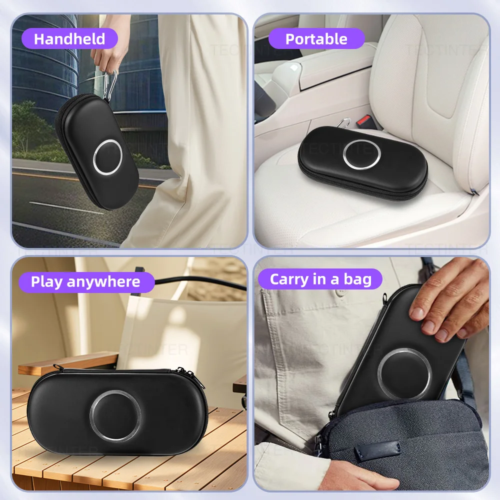 Black Portable PSP Carrying Case for Models 1000-3000 5 Black Portable PSP Carrying Case for Models 1000-3000 - Image 5