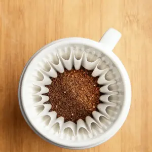 White Wood Pulp Coffee Filters Set of 50 9 Sece871fbe44d4b05b3f5656741d14fb7i