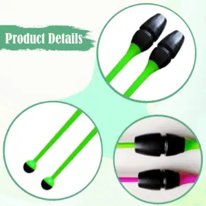 Red Rhythmic Gymnastics Clubs 45.5cm 14 Sed19b0fd858447328ea966addd673951P