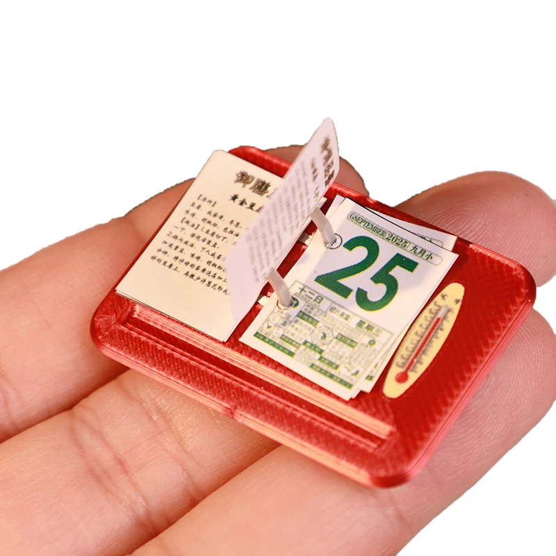 Miniature Dollhouse Calendar Scene Accessory 7 Miniature Dollhouse Calendar Scene Accessory - Image 7
