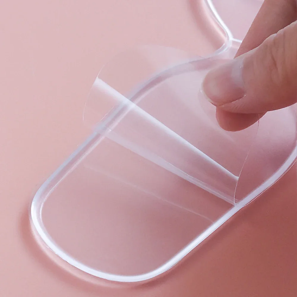 Transparent Silicone Heel Cushions for Comfort 5 Transparent Silicone Heel Cushions for Comfort - Image 5