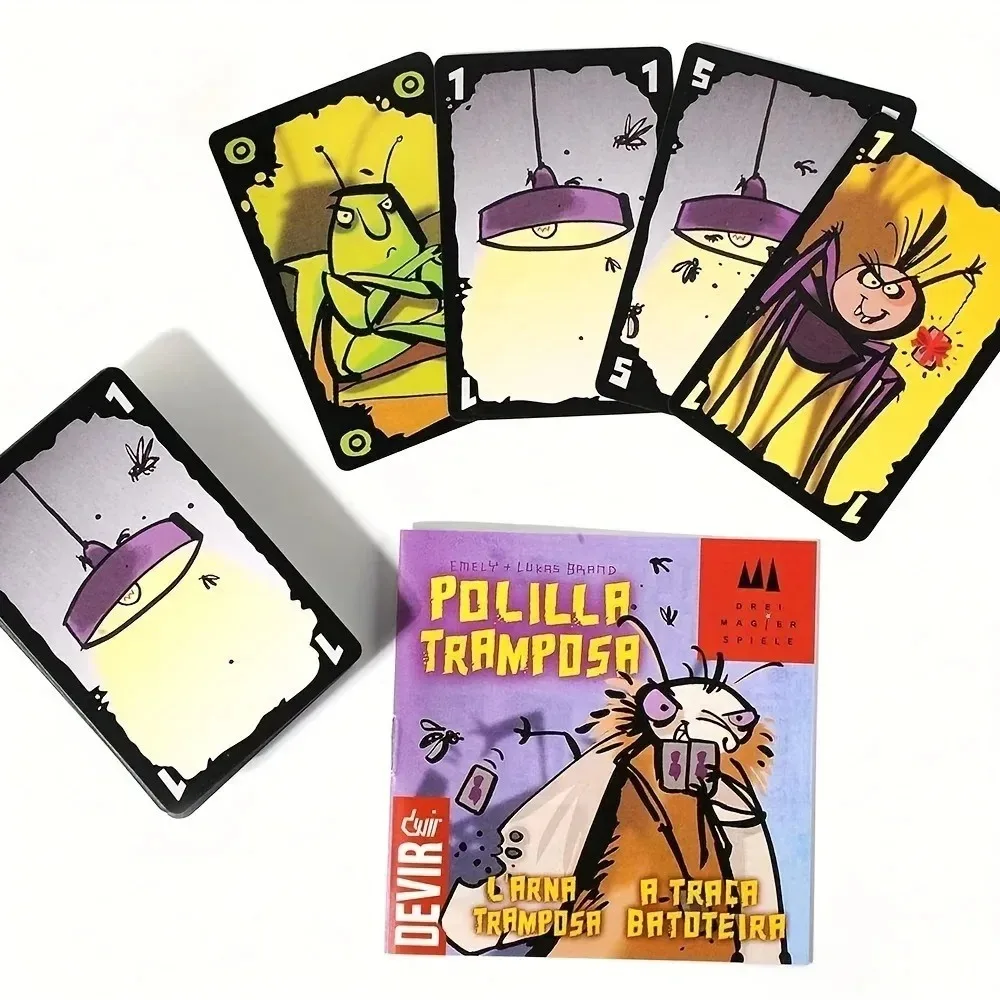 Colorful Cheating Moth Spanish Card Game Set 2 Colorful Cheating Moth Spanish Card Game Set - Image 2