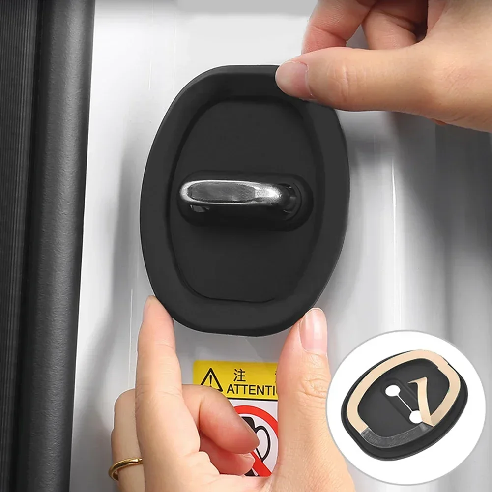 Silicone Car Latch Protector Set (4 or 8 Pieces) 2 Silicone Car Latch Protector Set (4 or 8 Pieces) - Image 2