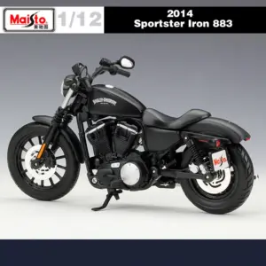 Maisto Iron 883 1:12 Diecast Motorcycle Model 11 Sed72af5b18f240a4b76fb1fe0b0f5900C