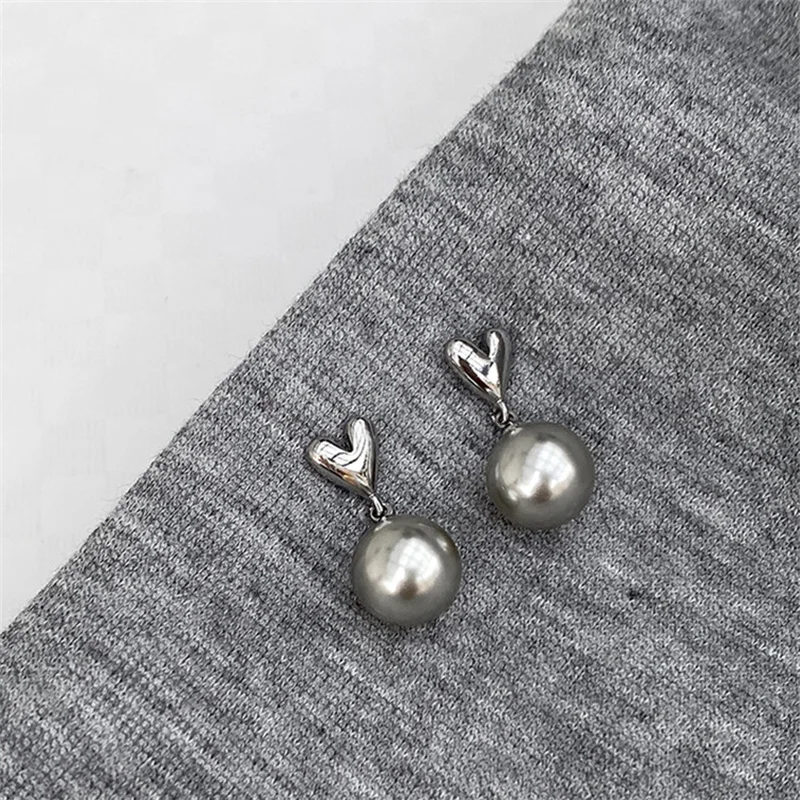 Vintage Pearl Drop Earrings for Women 3 Vintage Pearl Drop Earrings for Women - Image 3
