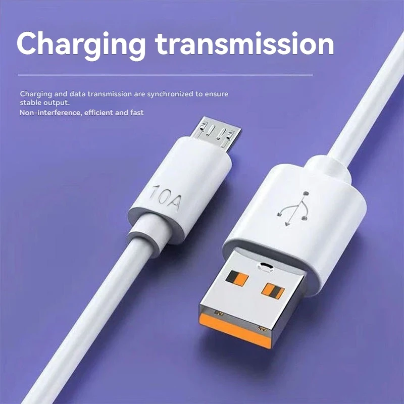 Fast Charging Micro USB Cable 6A, 1-2m 3 Fast Charging Micro USB Cable 6A, 1-2m - Image 3