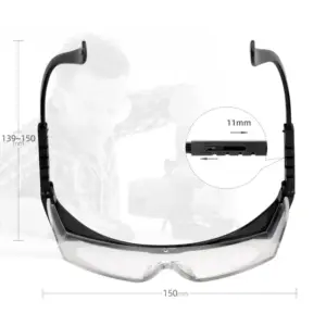 Impact-Resistant Safety Goggles with Clear Lens 15 See116d0994ce49eead1c3851ded33c231