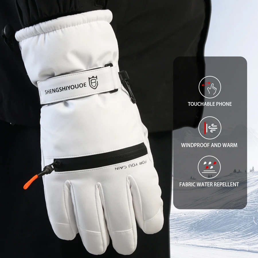 Unisex Winter Gloves with Touchscreen Compatibility 4 Unisex Winter Gloves with Touchscreen Compatibility - Image 4