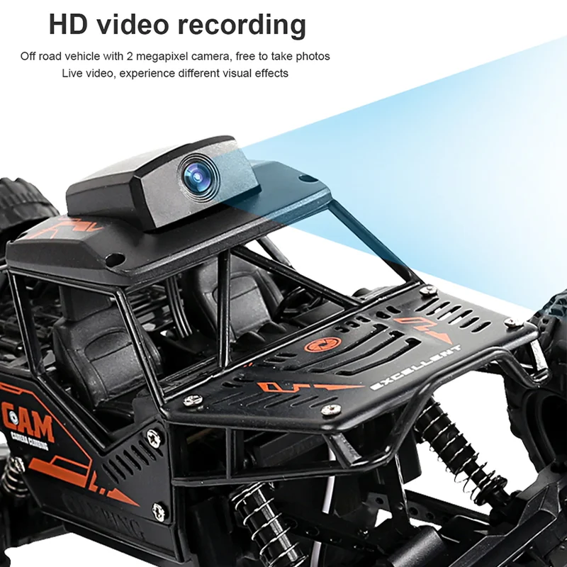 20.5 x 14 x 12.5 cm RC Monster Truck with HD FPV 2 20.5 x 14 x 12.5 cm RC Monster Truck with HD FPV - Image 2