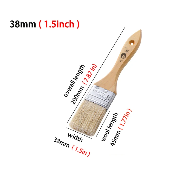 White Mane Brush for Painting and Cleaning 9 White Mane Brush for Painting and Cleaning - Image 9