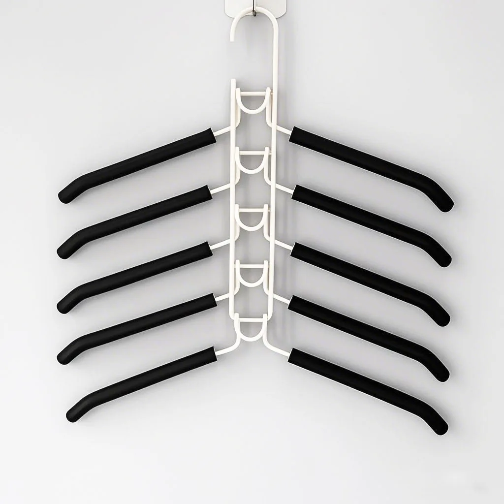 Heavy-Duty Multi-Layer Metal Clothes Hanger 7 Heavy-Duty Multi-Layer Metal Clothes Hanger - Image 7