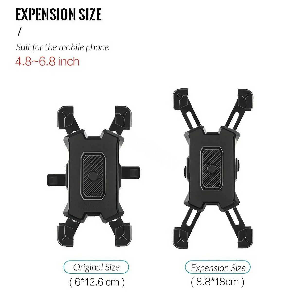 Auto Lock Bike Phone Holder for Smartphones 4 Auto Lock Bike Phone Holder for Smartphones - Image 4