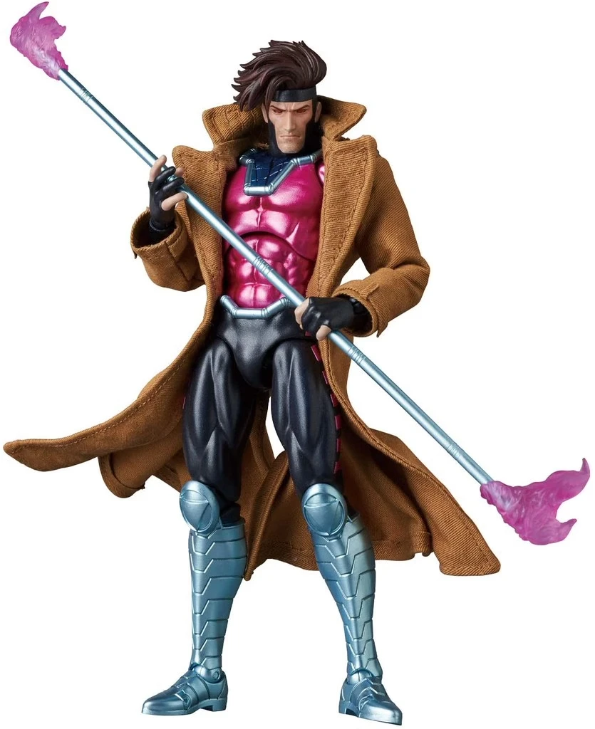 Gambit Action Figure - Comic Style Display Piece 6 Gambit Action Figure - Comic Style Display Piece - Image 6