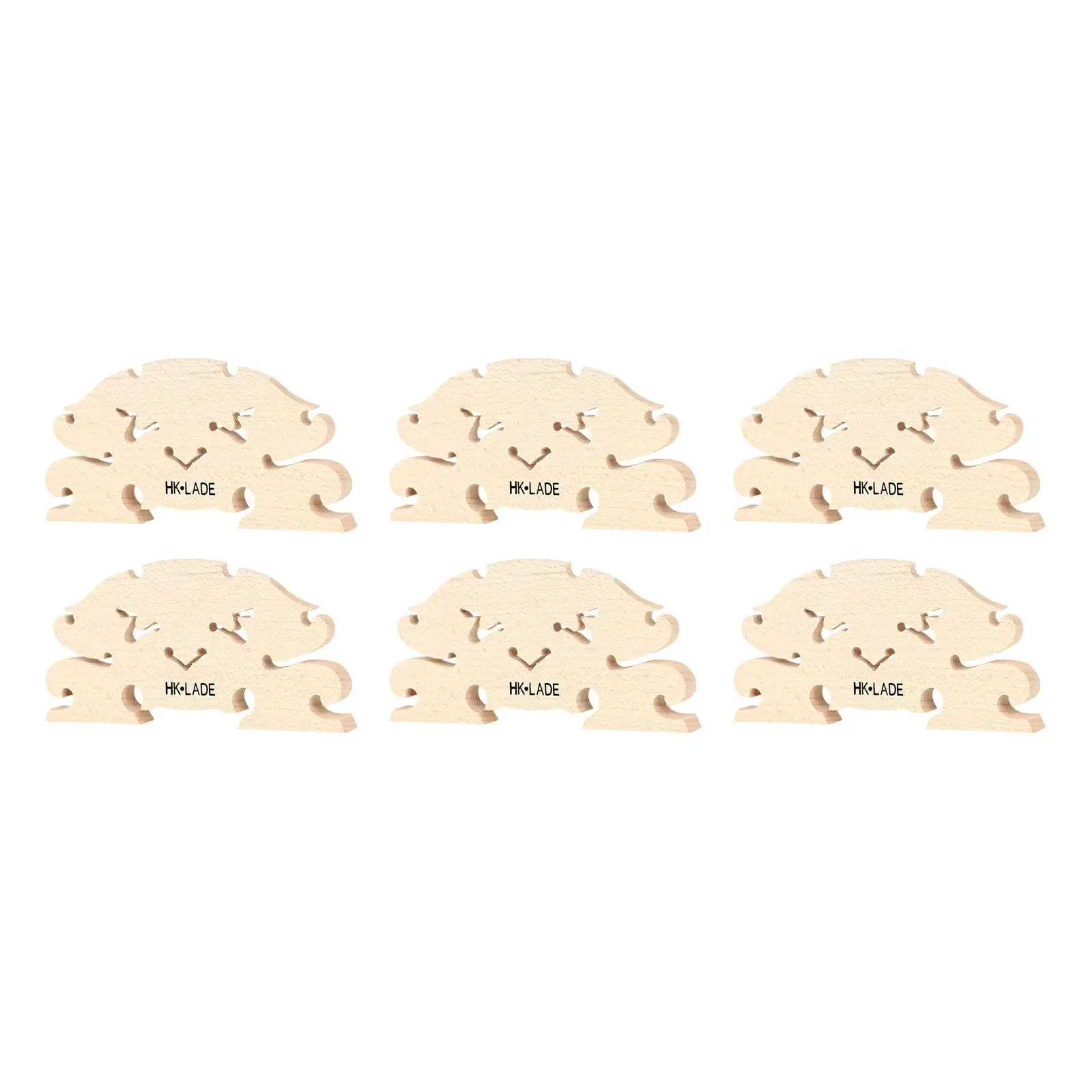 Morin Khuur Bridge Set with Intricate Patterns 2 Morin Khuur Bridge Set with Intricate Patterns - Image 2