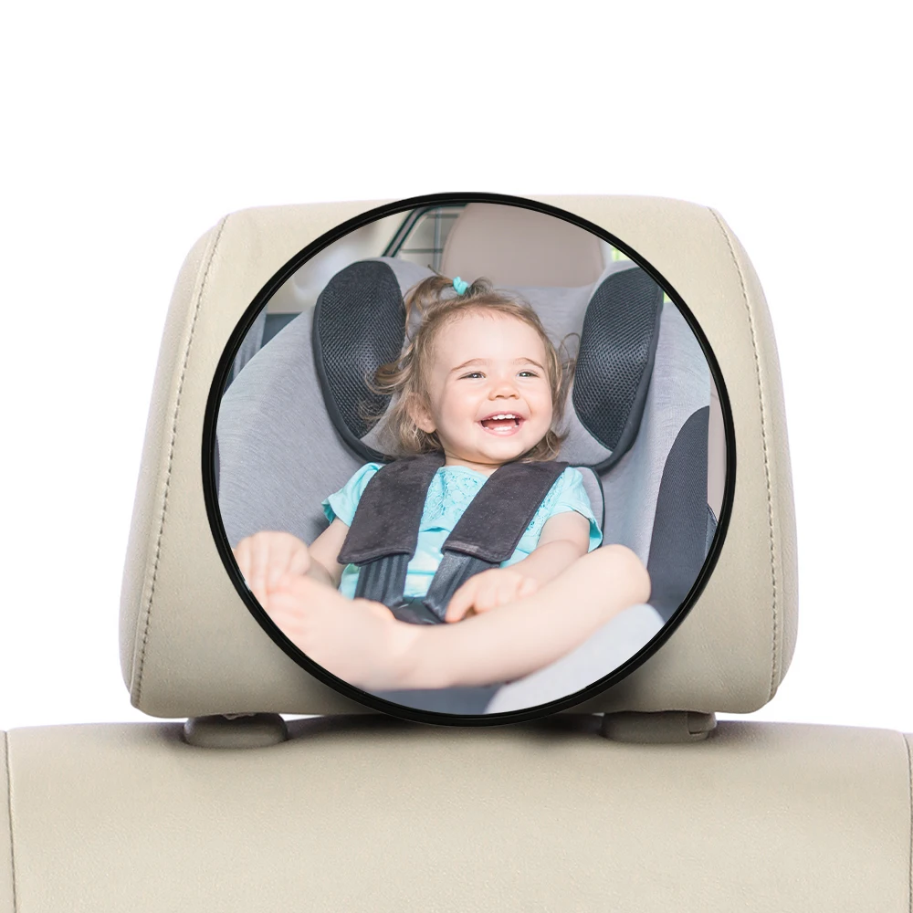 Black and Pink Baby Car Mirror 1 Black and Pink Baby Car Mirror