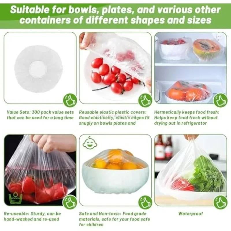 Colorful Reusable Food Cover Set for Bowls 5 Colorful Reusable Food Cover Set for Bowls - Image 5