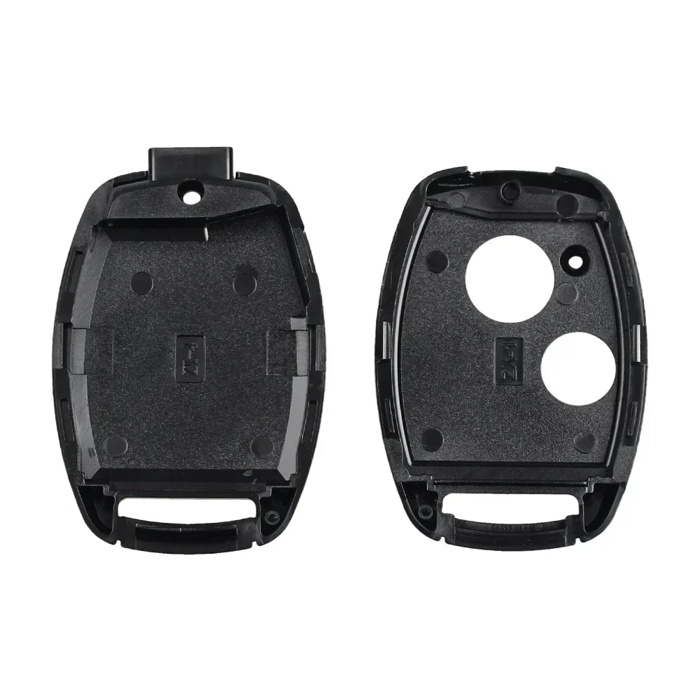 Black Honda Remote Key Shell for Fit & Civic 4 Black Honda Remote Key Shell for Fit & Civic - Image 4