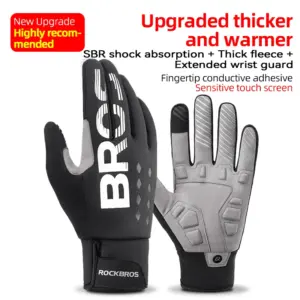 ROCKBROS Full-Finger Cycling Gloves S-XXL 12 Sf0309d818b0f42eb8a419bf6168d9ad4v