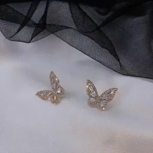 Elegant Butterfly Stud Earrings in Silver, Gold, Purple 15 Sf05e41e0ea5b4f38829decffadd55996Q