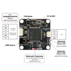 MicoAir743 Lite Flight Controller for Drones 14 Sf0a5cee55312456aac8c54a445a41f8dR