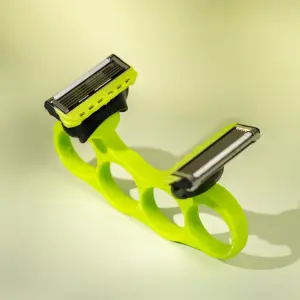 Bright Lime Green Double-Headed Bald Clipper