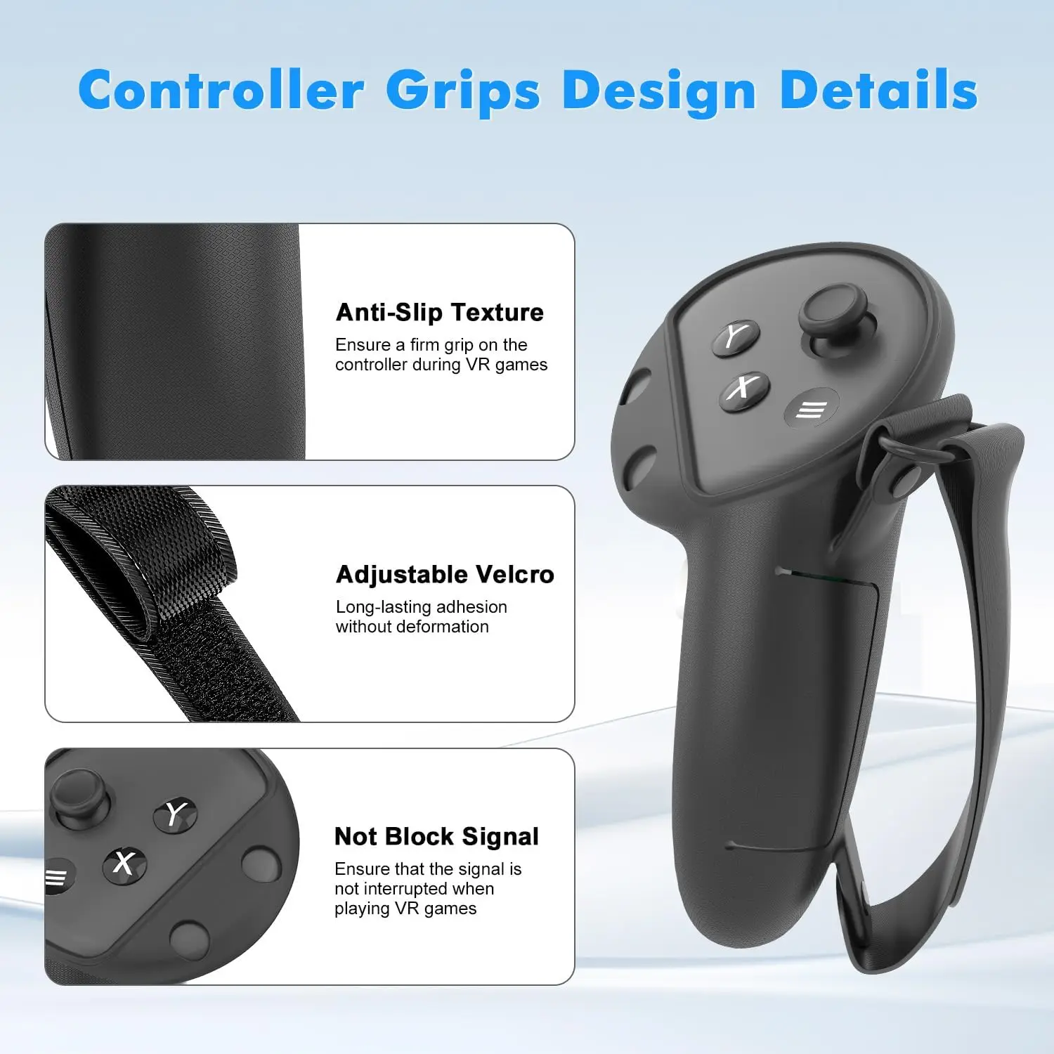 Quest 3 VR Accessories Kit with Silicone Covers 6 Quest 3 VR Accessories Kit with Silicone Covers - Image 6