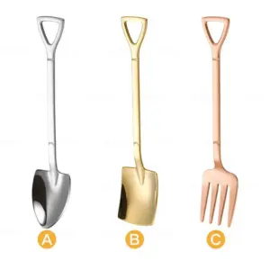 Elegant Stainless Steel Coffee Spoon in Silver 11 Sf1177bb160694ad992d4dffe99139075G
