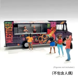Vibrant 1:64 Tacos Food Truck Model by WELLY 10 Sf11ab51c616e4e329d1eba3725f2bb40M