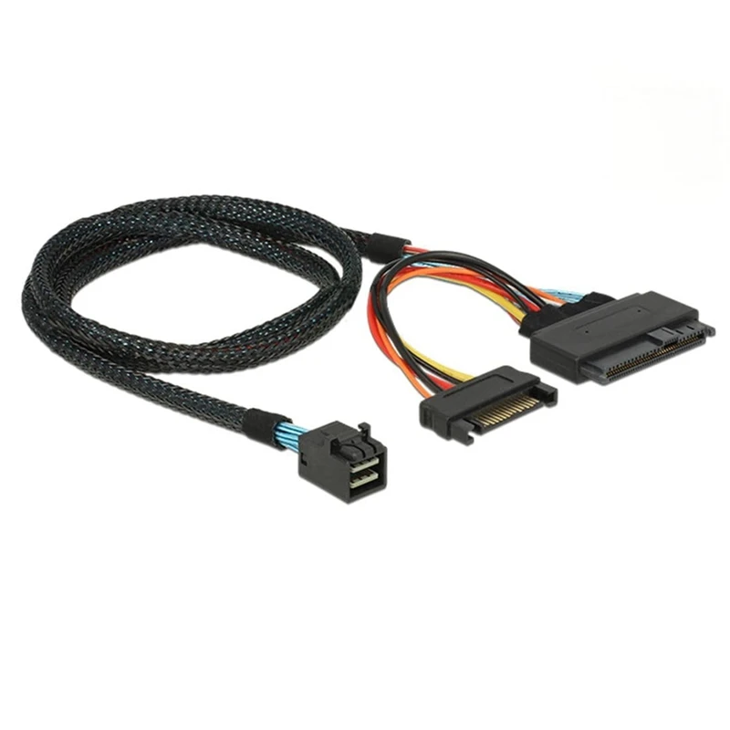 PCIe 4.0 SFF-8643 to SFF-8639 Storage Cable 2 PCIe 4.0 SFF-8643 to SFF-8639 Storage Cable - Image 2