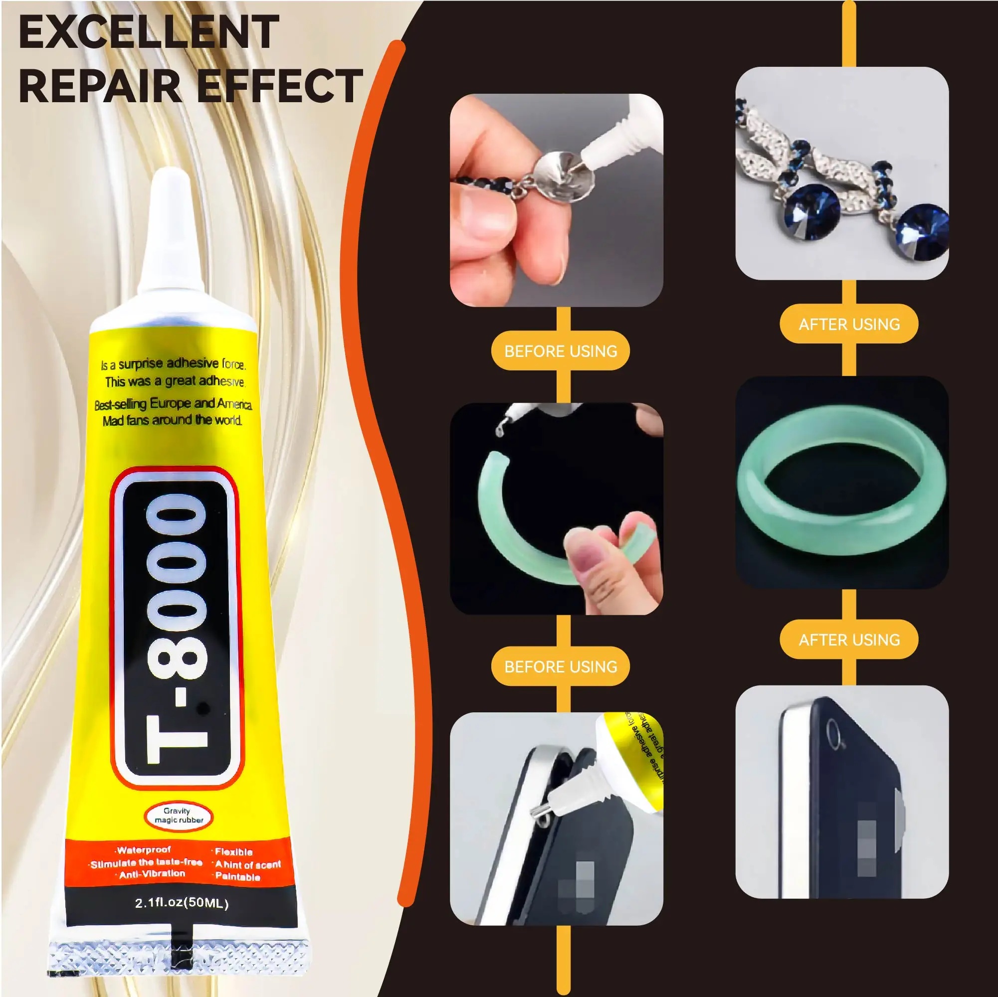 T-8000 Precision Crafting Adhesive 15-110ml 7 T-8000 Precision Crafting Adhesive 15-110ml - Image 7