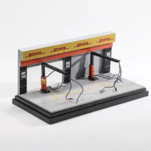 1:64 F1 Pit Lane Scene Collectible Model 6 Sf17007fbe9f2491bb290a42e12e2f319w